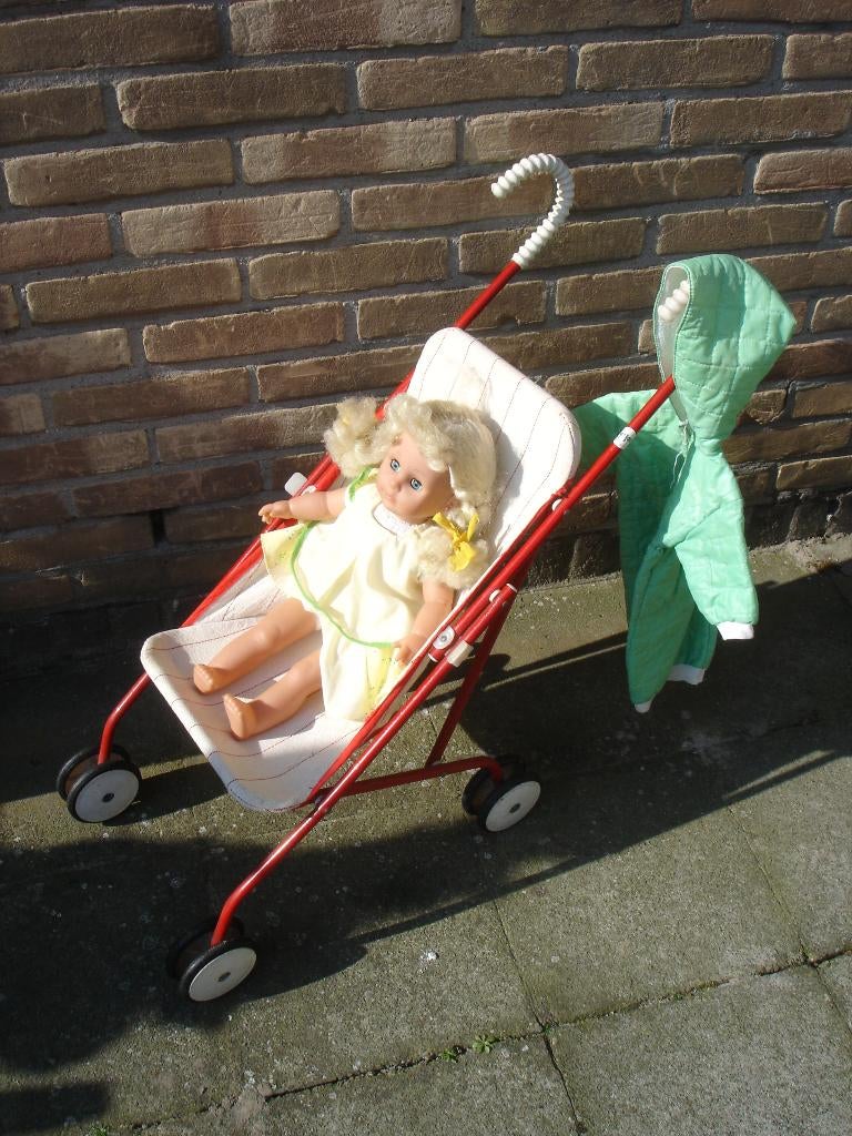 poppenbuggy + pop, Ophalen, Gebruikt, Overige typen