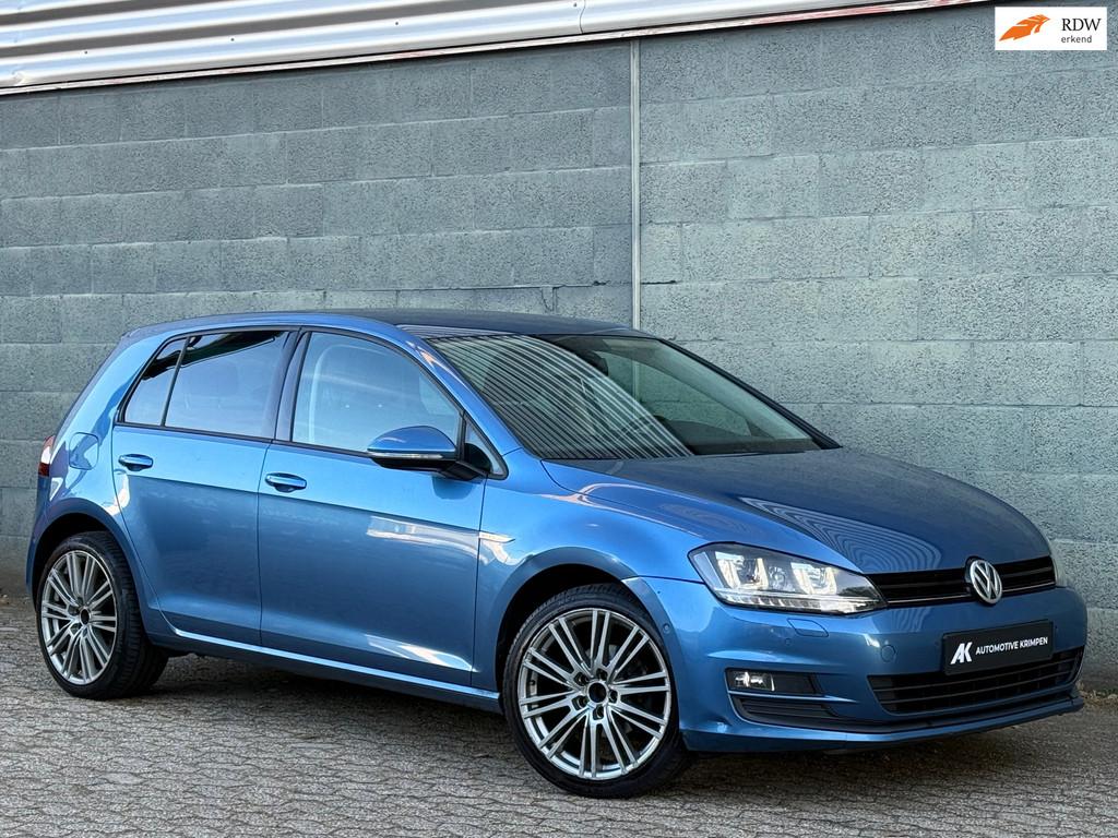 Volkswagen Golf 1.2 TSI Highline | CUP | DSG | Vol Onderh |, Auto's, Euro 5, Stof, Gebruikt, Zwart