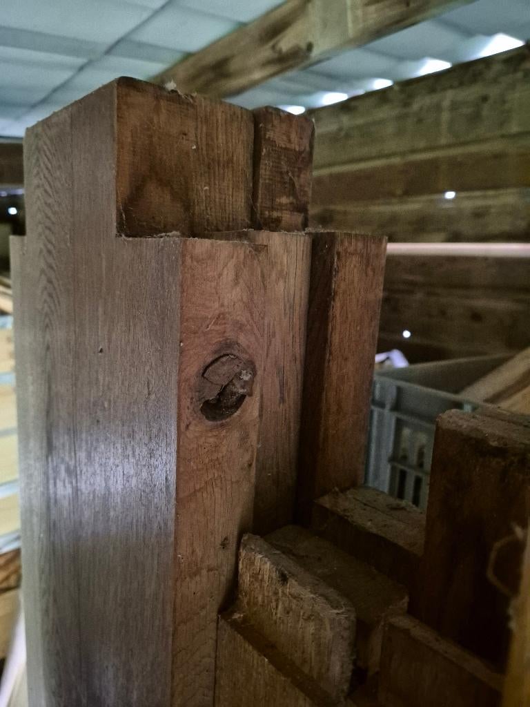 Panelen eikenhout, Doe-het-zelf en Verbouw, Platen en Panelen, Gebruikt, Hout, 20 tot 50 mm, Ophalen
