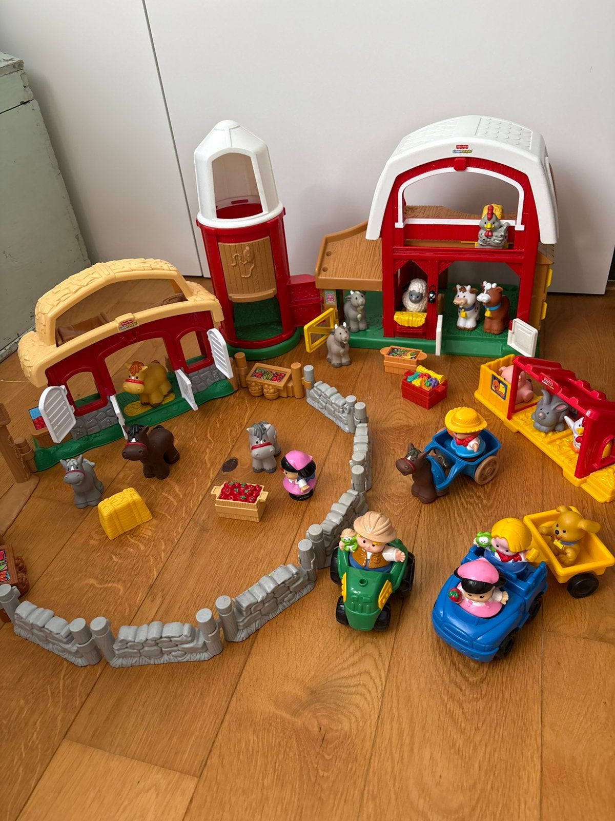 Little People boerderij, stal, dierenset met geluid, Kinderen en Baby's, Speelgoed | Fisher-Price, Ophalen of Verzenden, Zo goed als nieuw