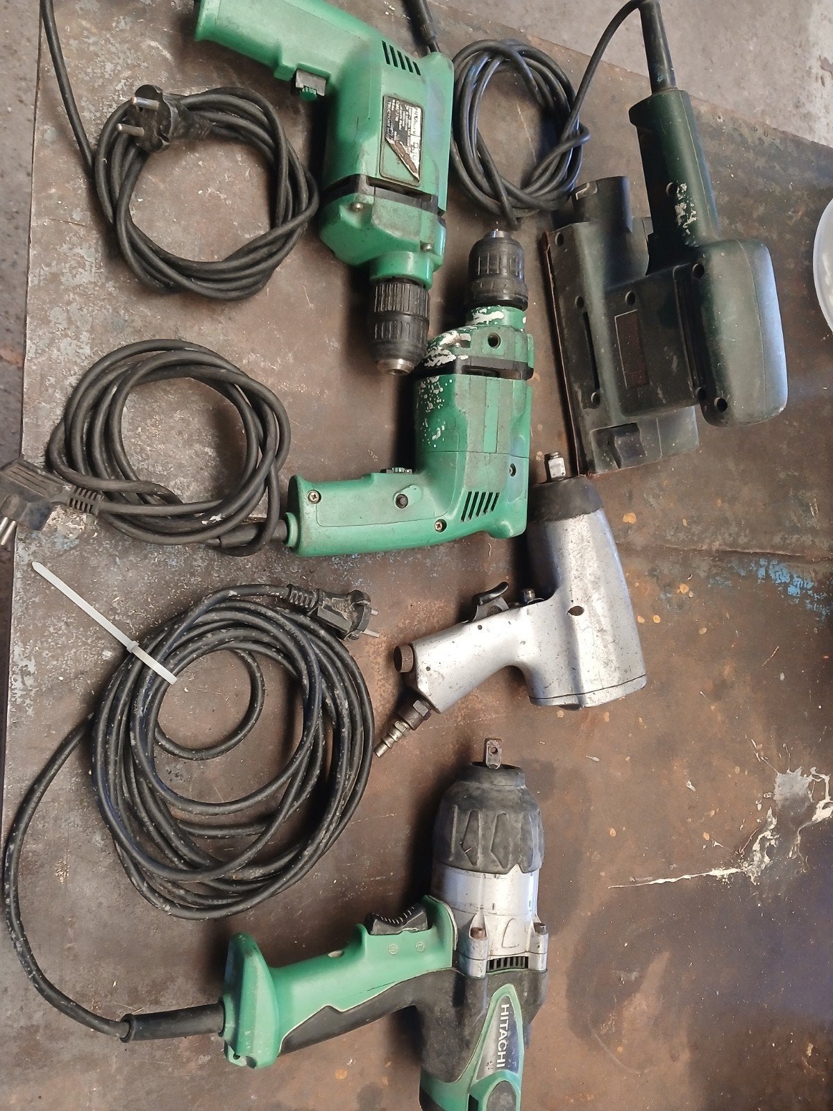 diverse machines Hitachi Metabo, Ophalen of Verzenden, Gebruikt, Boormachine, Variabele snelheid