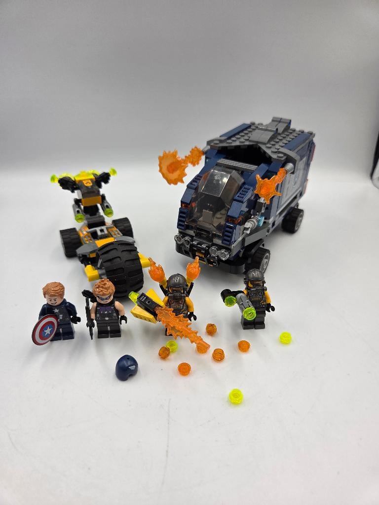 Lego Super Heroes 76143 Avengers Truck Take-down, Ophalen, Marvel, Lego, Zo goed als nieuw