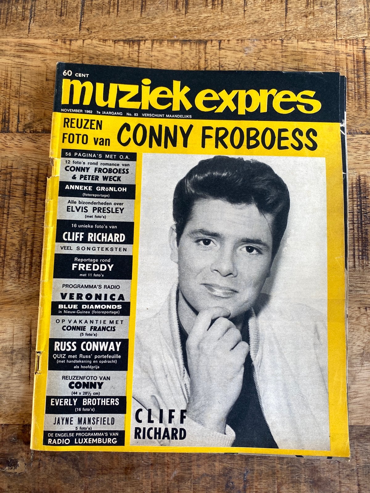 Muziek expres oktober 1962, Ophalen of Verzenden, Gelezen, Artiest