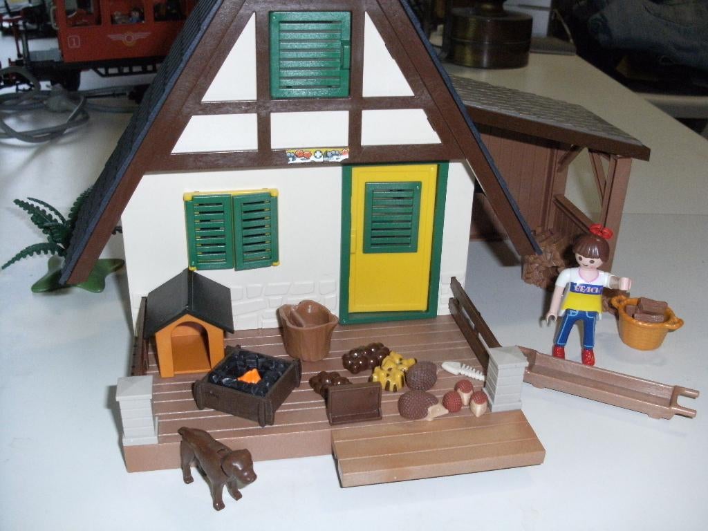 playmobil 4207 boswachtershuis, Ophalen of Verzenden, Zo goed als nieuw, Complete set