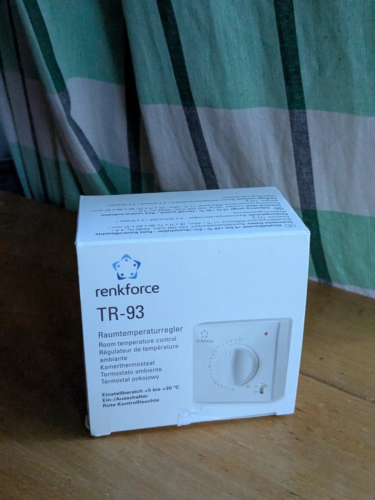 Renkforce TR-93 Kamerthermostaat - Nieuw in doos, Ophalen of Verzenden