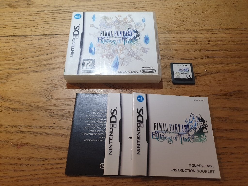 Final Fantasy Echoes of Time CIB x € 25,00, Verzenden, 1 speler, Zo goed als nieuw, Role Playing Game (Rpg)