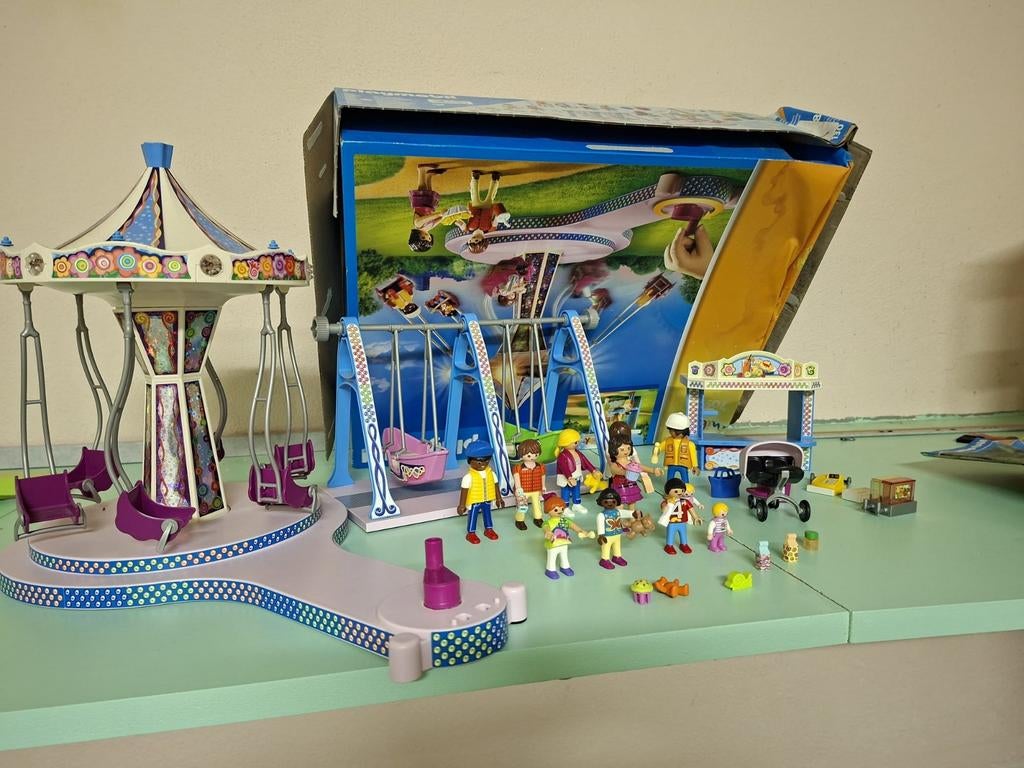 Playmobil 70558 Kermis met zweefmolen en schommels, Ophalen