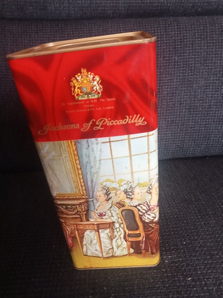 Jacksons of Piccadilly Earl Grey thee blik, Verzamelen, Ophalen of Verzenden, Zo goed als nieuw, Thee, Overige merken