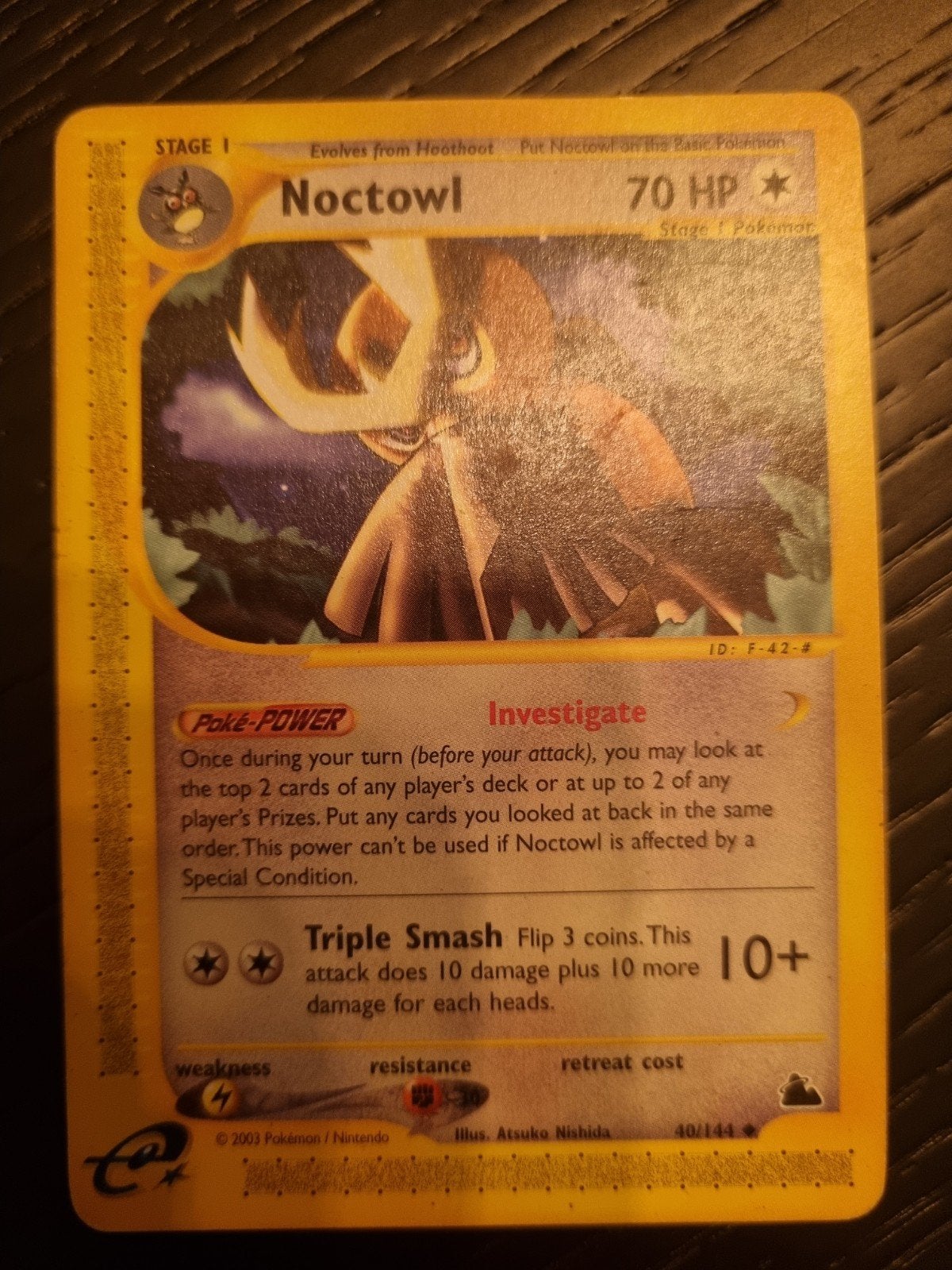 noctowl 40/144 SKYRIDGE ! € 7, Hobby en Vrije tijd, Ophalen of Verzenden, Zo goed als nieuw, Losse kaart