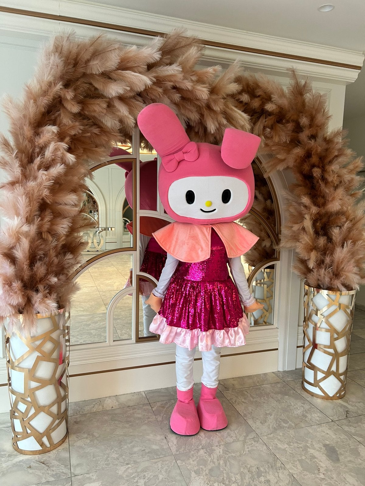 Melody mascotte, Ophalen of Verzenden, Zo goed als nieuw, Verjaardag