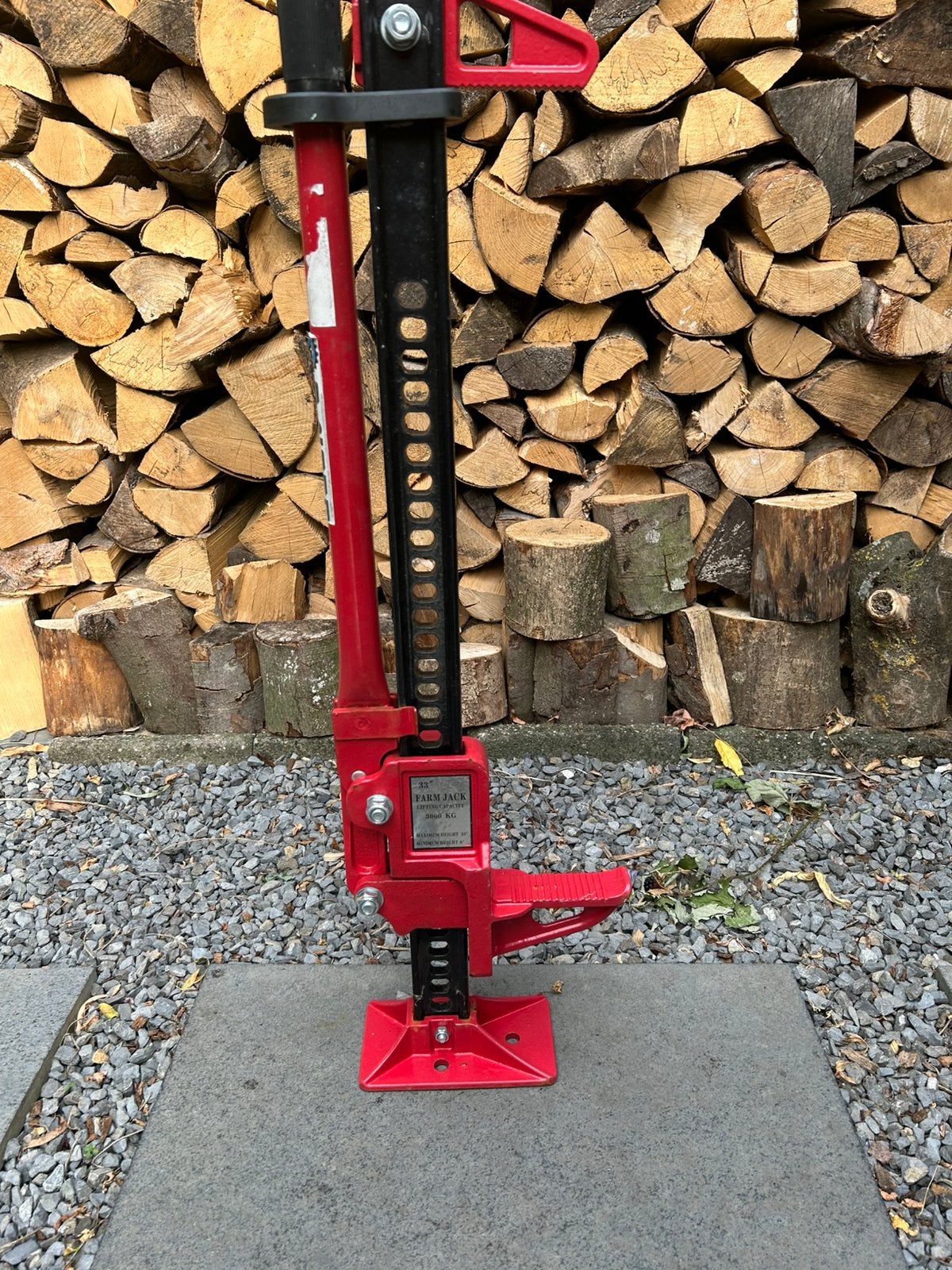 Boeren krik, Hi-Lift Jack, Ophalen, Zo goed als nieuw