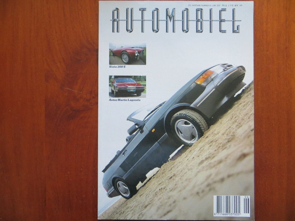 Het Automobiel 6 2001 Saab 900 Cabriolet, Siata 208 S, Ophalen of Verzenden, Nieuw, Peugeot