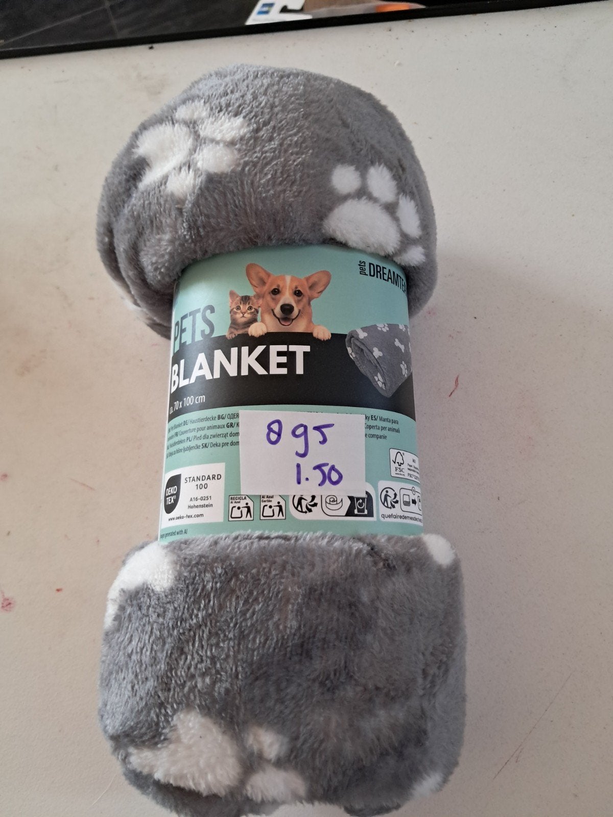 dieren dekentje nr 895, Ophalen, Nieuw