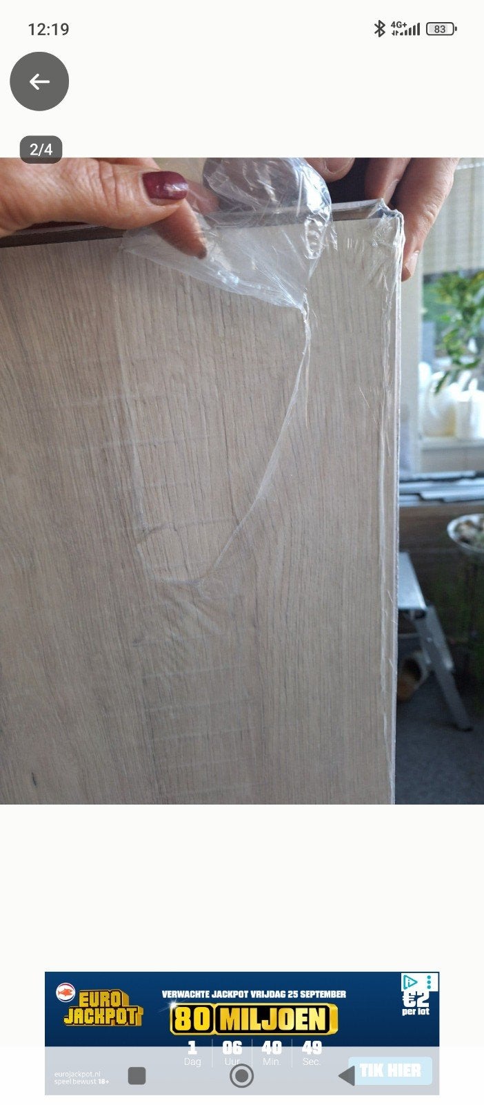 Laminaat Signature Wit Eiken 2V (2,694 m²), Ophalen, Nieuw, 5 tot 10 m², 10 tot 30 cm