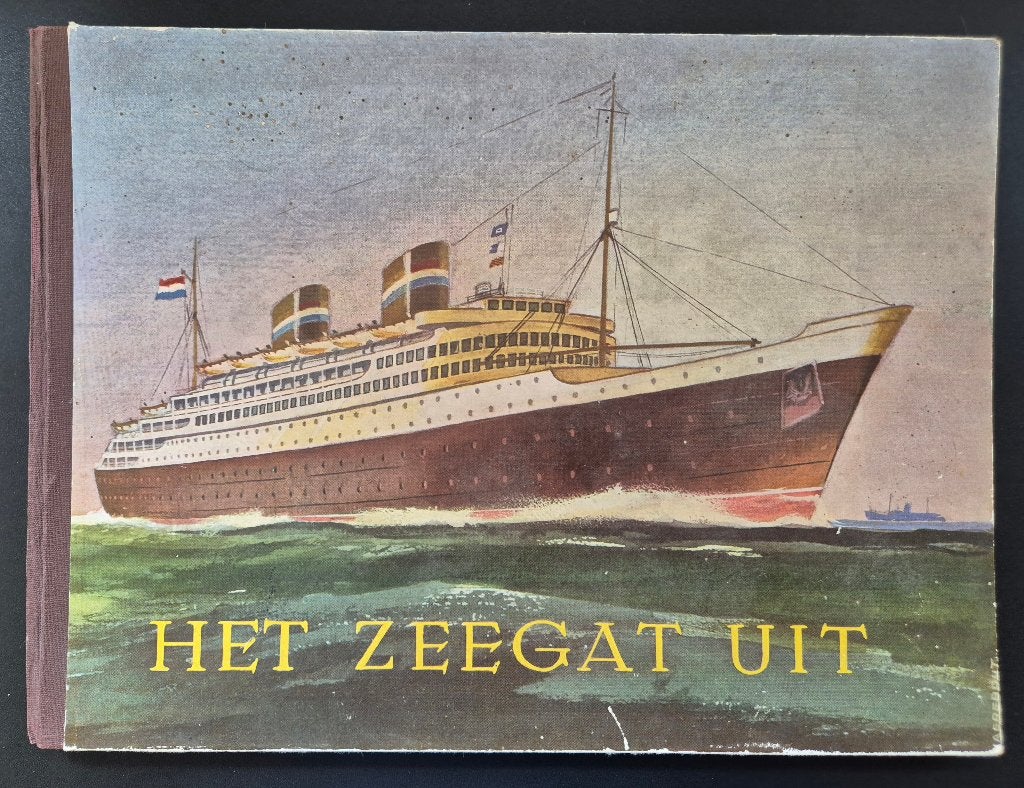 Het zeegat uit (Uitgave firma A. Hooijmeijer), Boeken, Verzenden, Zo goed als nieuw, G.J. Frans Naerebout, Plaatjesalbum