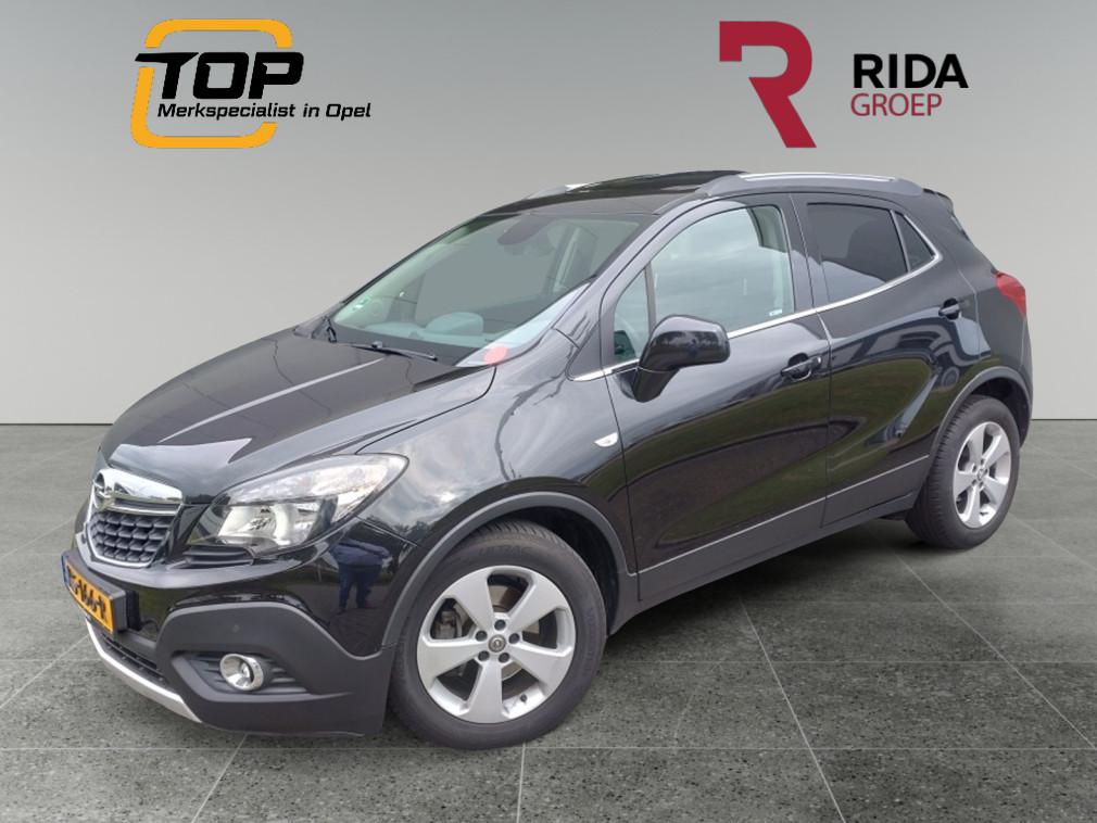 Opel Mokka 1.4 T Innovation | Automaat | Schuif/Kanteldak |, Auto's, Opel, Automaat, Gebruikt, Euro 6, Zwart