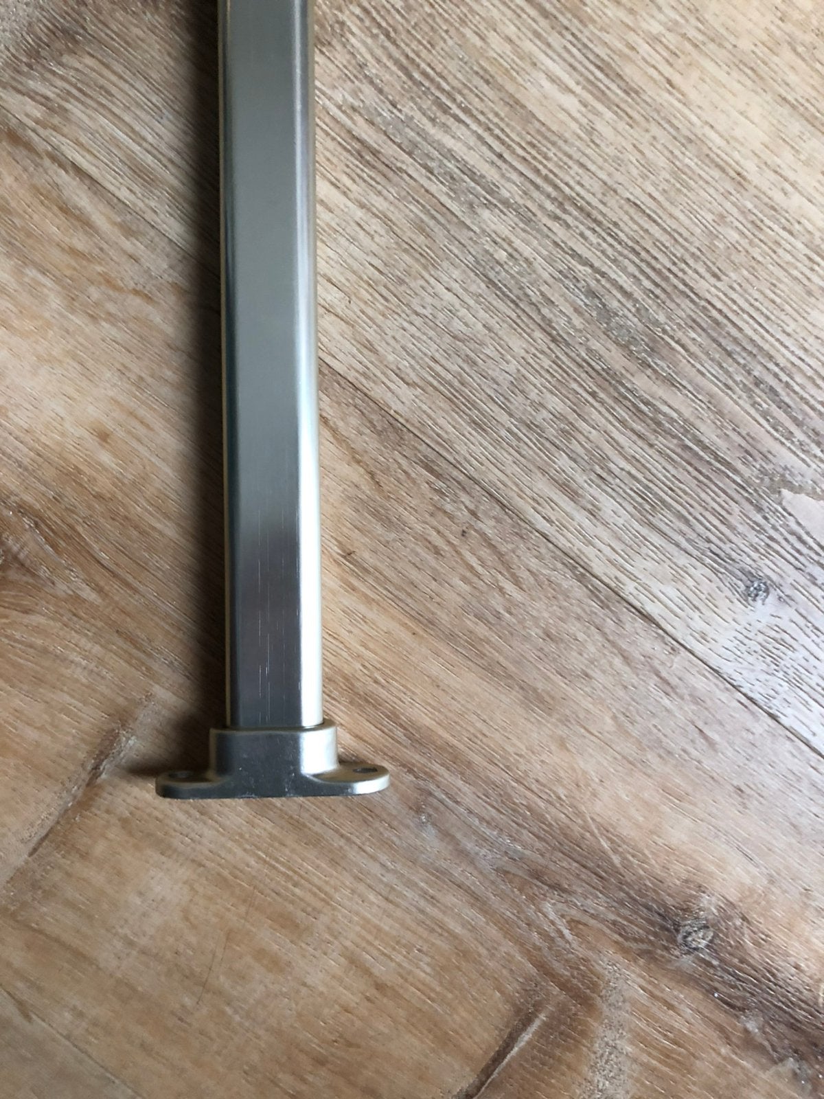Kledingkast stang aluminium stang 103cm, Ophalen of Verzenden, Zo goed als nieuw, 250 mm of meer