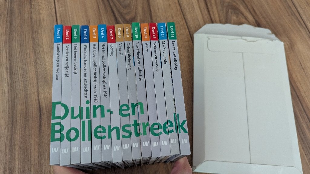 Ach Lieve Tijd,1000 jaar Duin en Bollenstreek,complete serie, Boeken, Diverse auteurs, Zo goed als nieuw, Ophalen, 20e eeuw of later