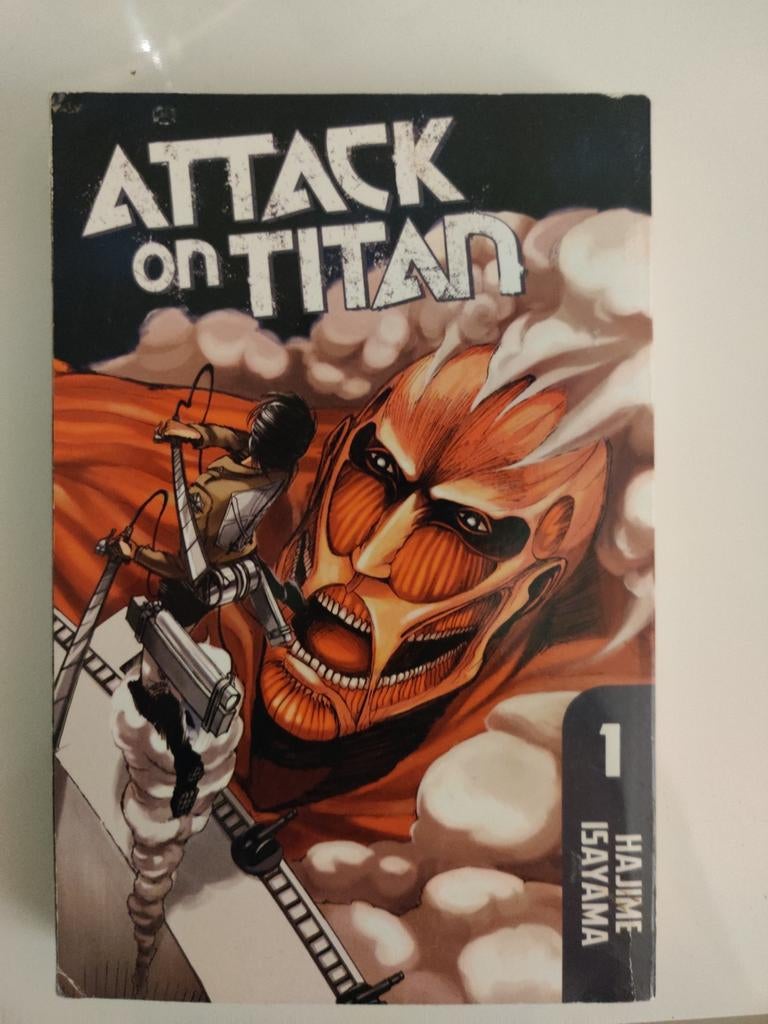 Attack on Titan Manga deel 1, Meerdere comics, Ophalen of Verzenden, Gelezen, Japan (Manga)