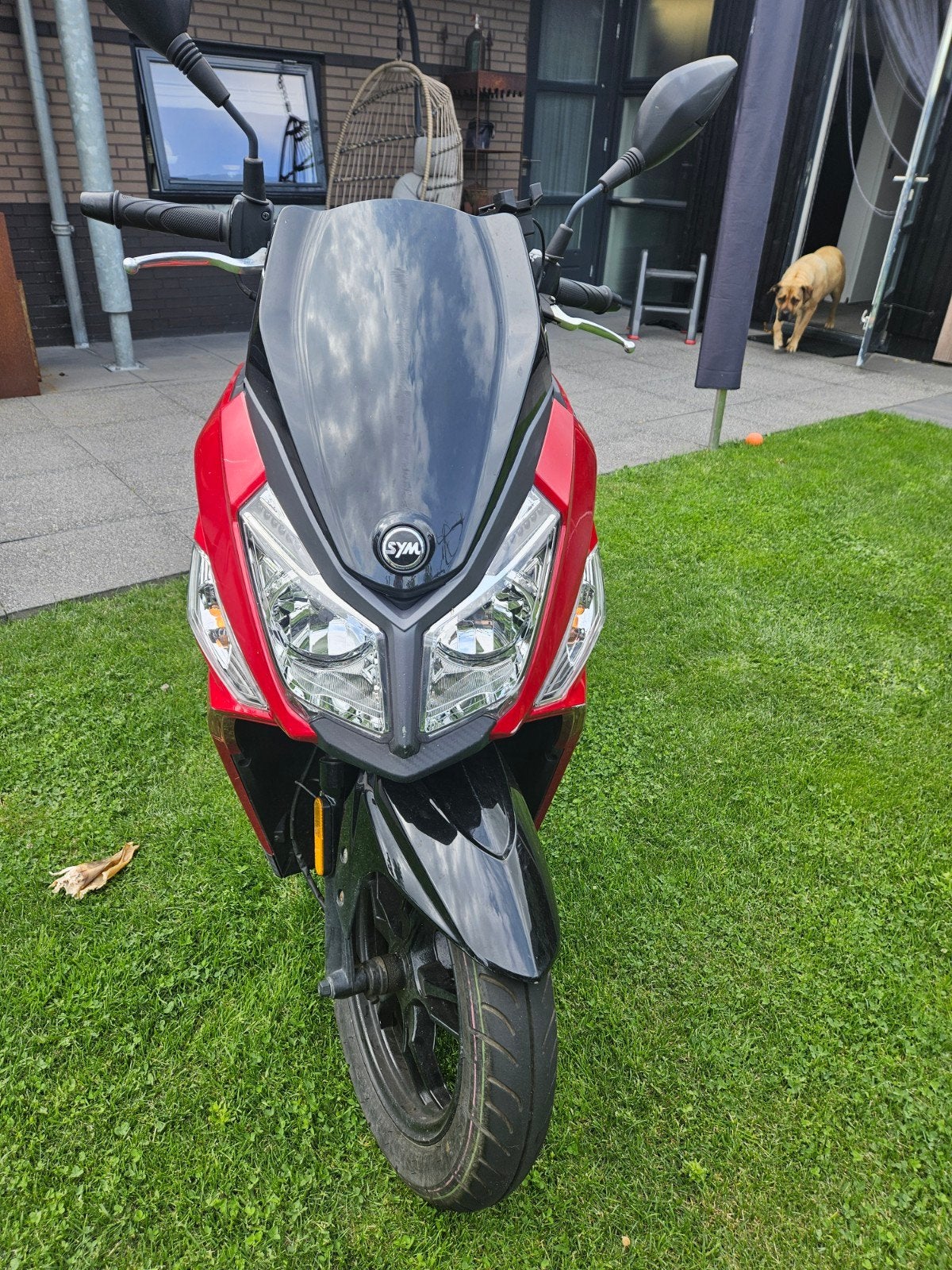 SYM Jet 14 Scooter - Rood, Goede Staat, Fietsen en Brommers, Scooters | SYM, Overige modellen, Benzine, Ophalen