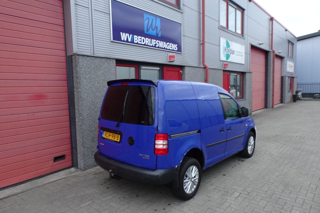 Volkswagen Caddy 2.0 TDI 4Motion airco (bj 2015), Auto's, Bestelauto's, Gebruikt, 4 cilinders, Bedrijf, 2 stoelen