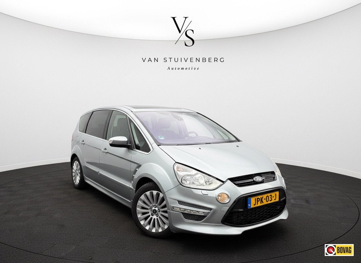 Ford S-MAX 2.0 EcoBoost Titanium 7p. PANORAMADAK TREKHAAK NA, Auto's, Euro 5, 1976 cc, Gebruikt, 4 cilinders