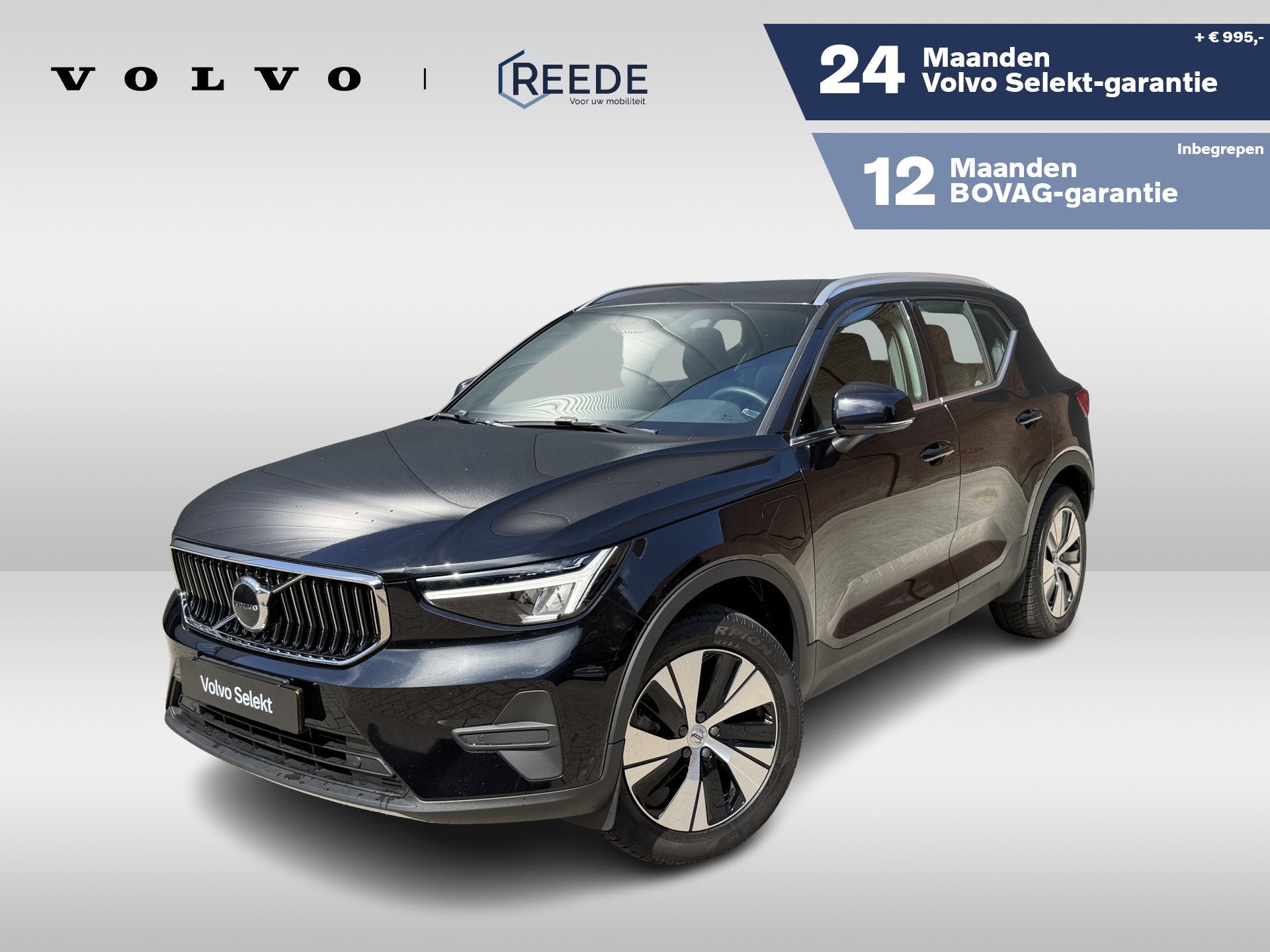 Volvo XC40 1.5 T5 Plug-in hybrid Plus Bright | IntelliSafe S, 12 maanden, Zwart, Zwart, Bedrijf