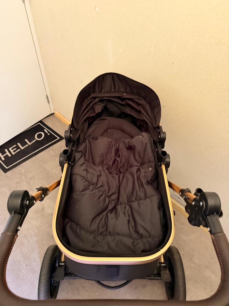 Mooie MamaLoes kinderwagen - Zo goed als nieuw, Zo goed als nieuw, Met reiswieg, Ophalen, Kinderwagen