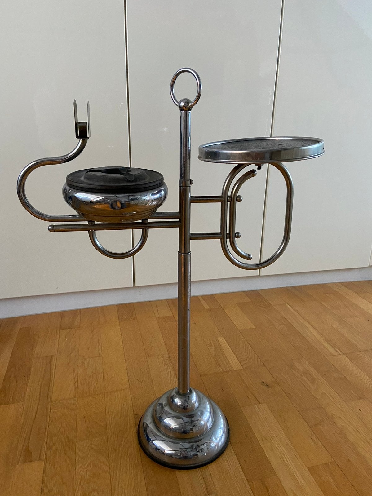 Vintage rooktafeltje, Ophalen, Rechthoekig, Minder dan 55 cm