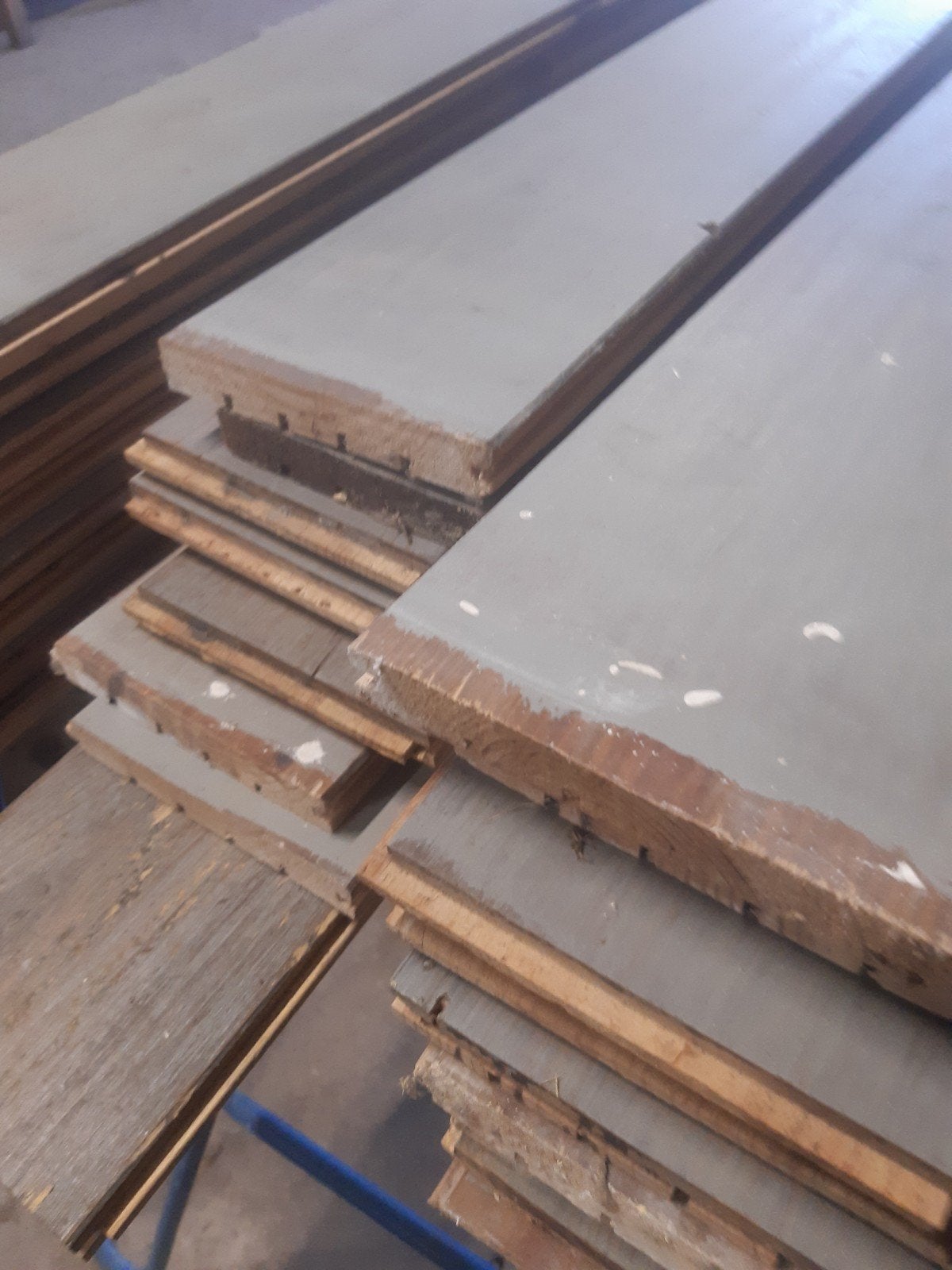 gebruikte grenen vloer, ruim 32 m2, 22 mm dik, 155 mm breed, Ophalen, Gebruikt, Vloerdelen of -planken, 10 m² of meer