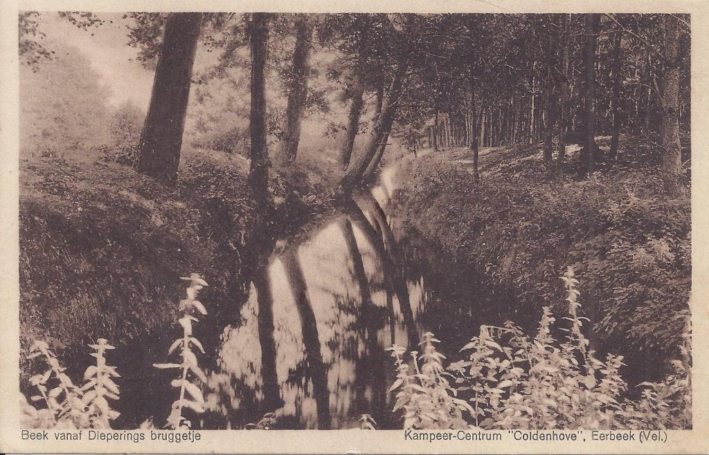 Eerbeek Ansichtkaart  uit 1937 ( B 687 ), Ophalen of Verzenden, 1920 tot 1940, Gelopen