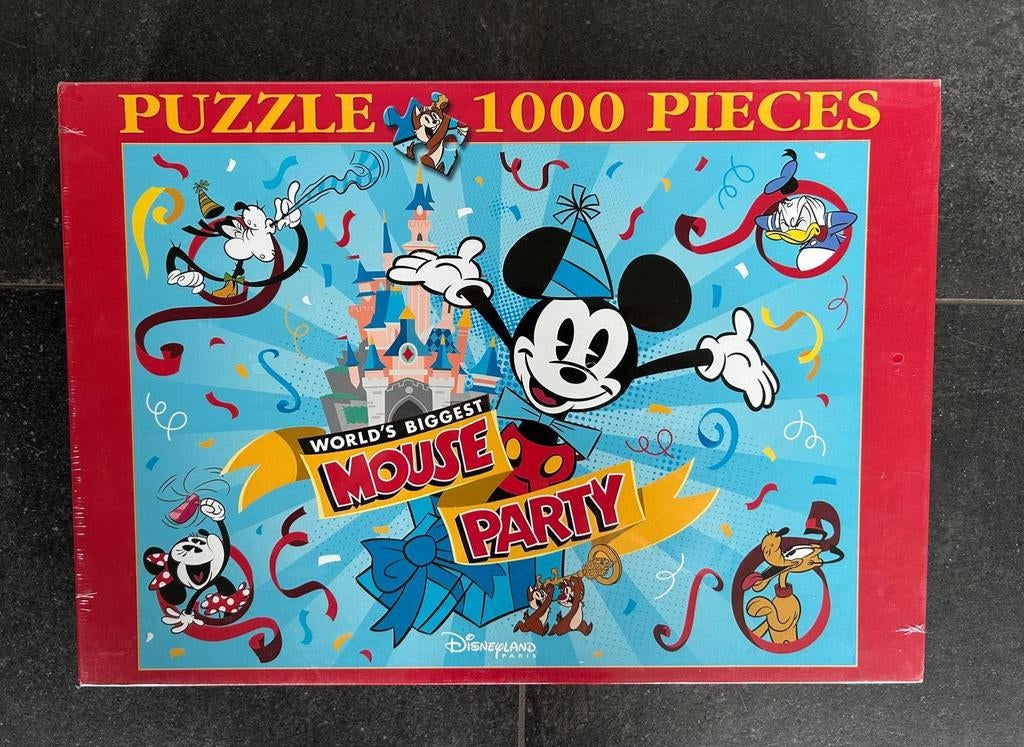 Disney puzzel uit Disneyland Parijs, Hobby en Vrije tijd, Denksport en Puzzels, Ophalen of Verzenden, 500 t/m 1500 stukjes, Nieuw