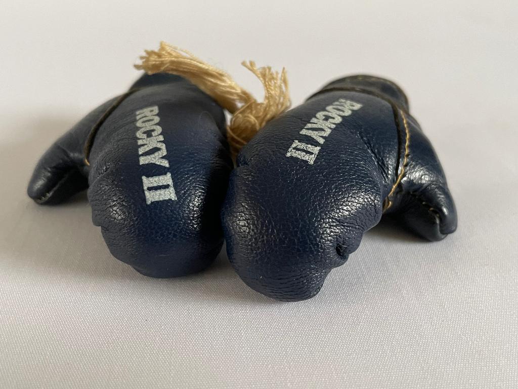 Mini bokshandschoenen Rocky II. Collectors Item, Ophalen of Verzenden, Zo goed als nieuw, Film, Overige typen