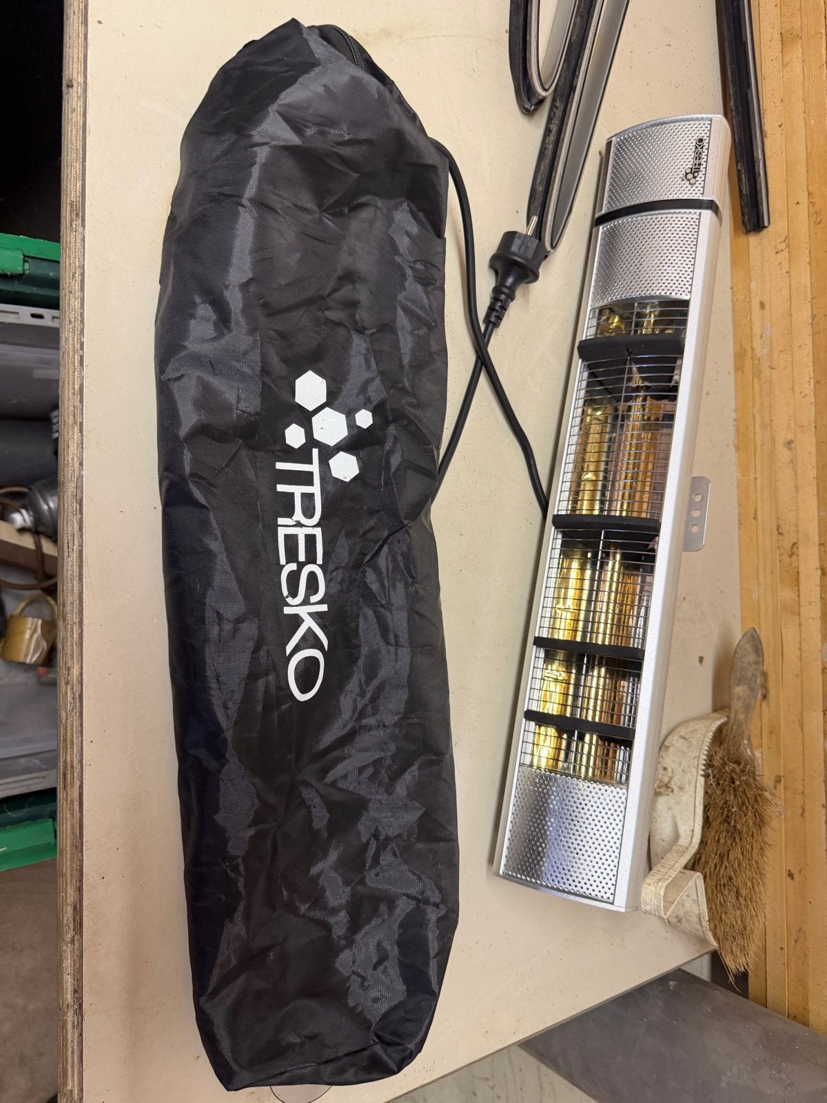 Nieuwe Heater / Terrasverwarmer 2000W, 30 tot 80 cm, Minder dan 60 cm, Ophalen of Verzenden, Kachel