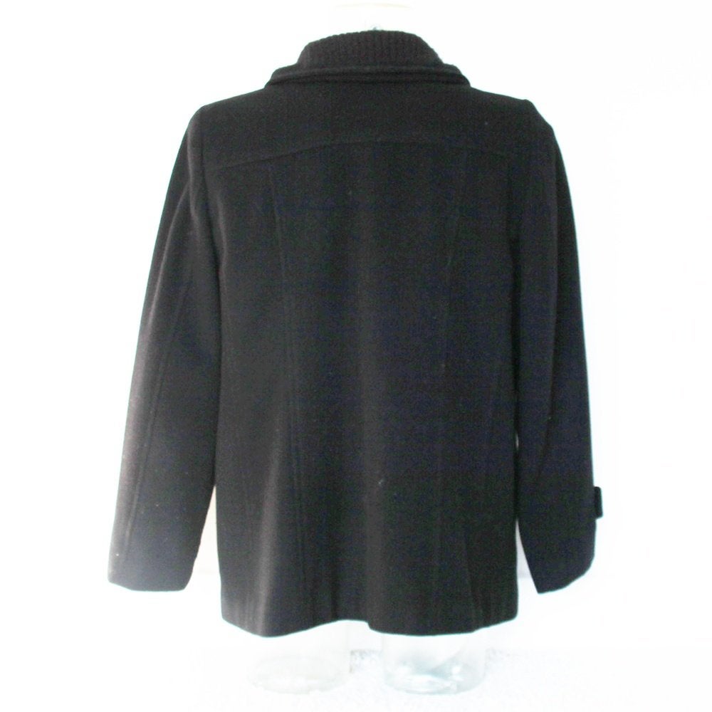 Mooie Kingfield Jas (Maat 46) € 25,-, Kleding | Heren, Kingfield, Zwart, Ophalen of Verzenden, Zo goed als nieuw