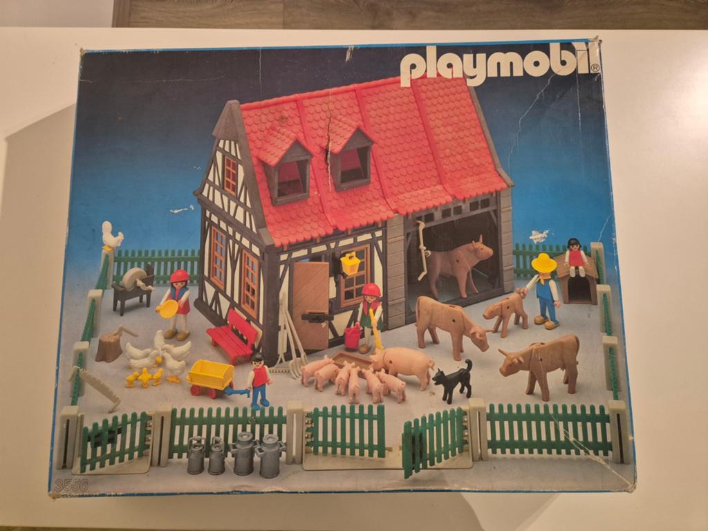 Playmobil Boerderij Set 3556 - Vintage Compleet, Ophalen of Verzenden, Gebruikt, Complete set