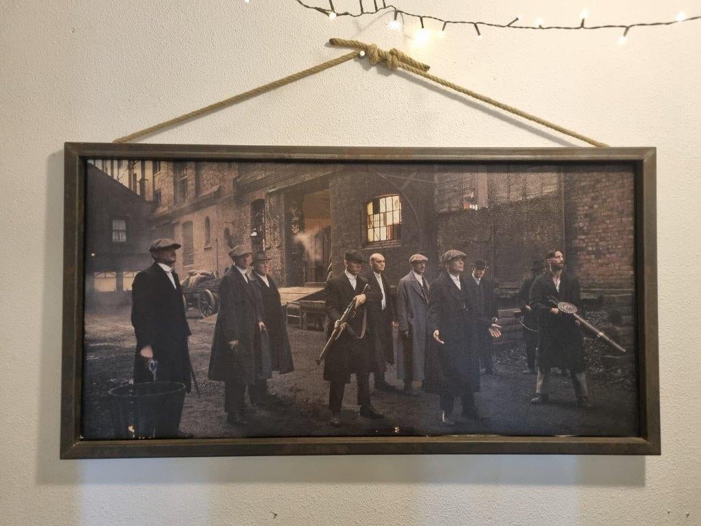 Peaky Blinders poster STAAL, Huis en Inrichting, Woonaccessoires | Schilderijen, Tekeningen en Foto's, Ophalen, Oorspronkelijke maker