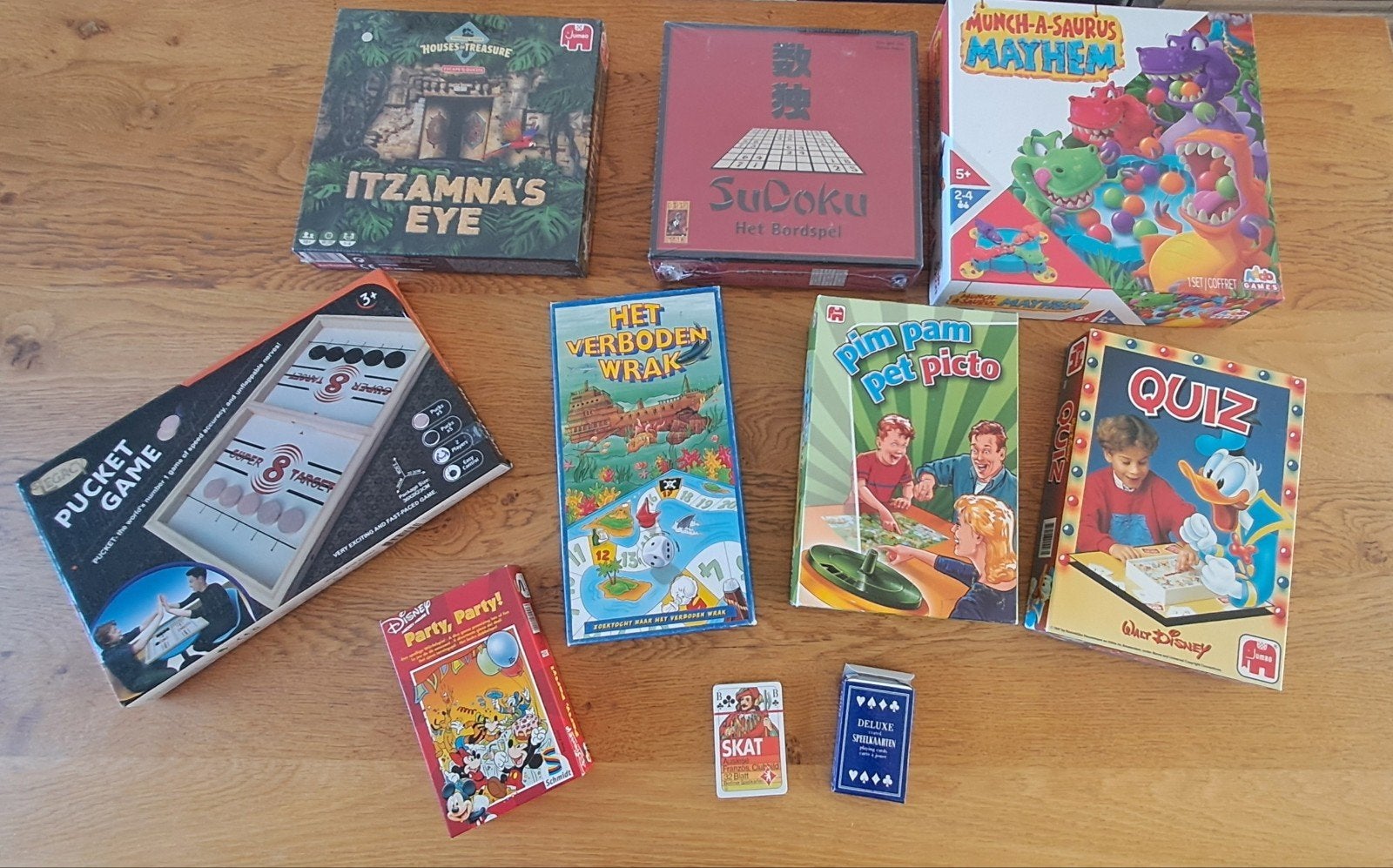Spelletjes pakket met Disney ect., Ophalen of Verzenden