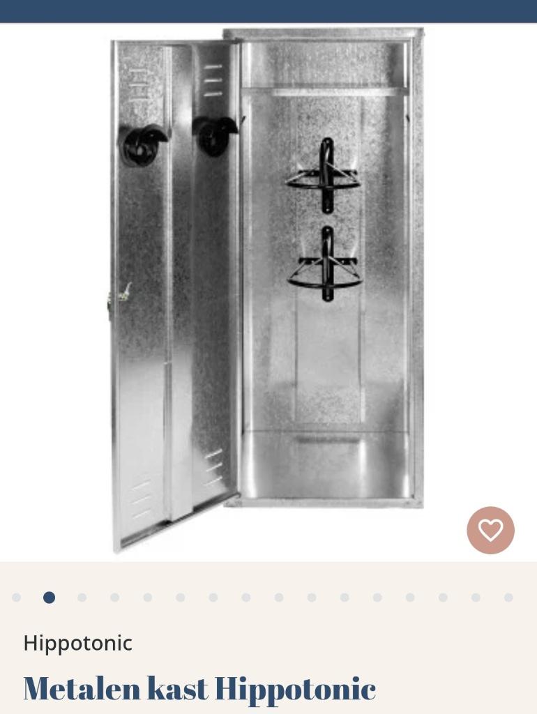 Nieuwe metalen zadelkast te koop, Dieren en Toebehoren, Ophalen, Nieuw, Overige soorten