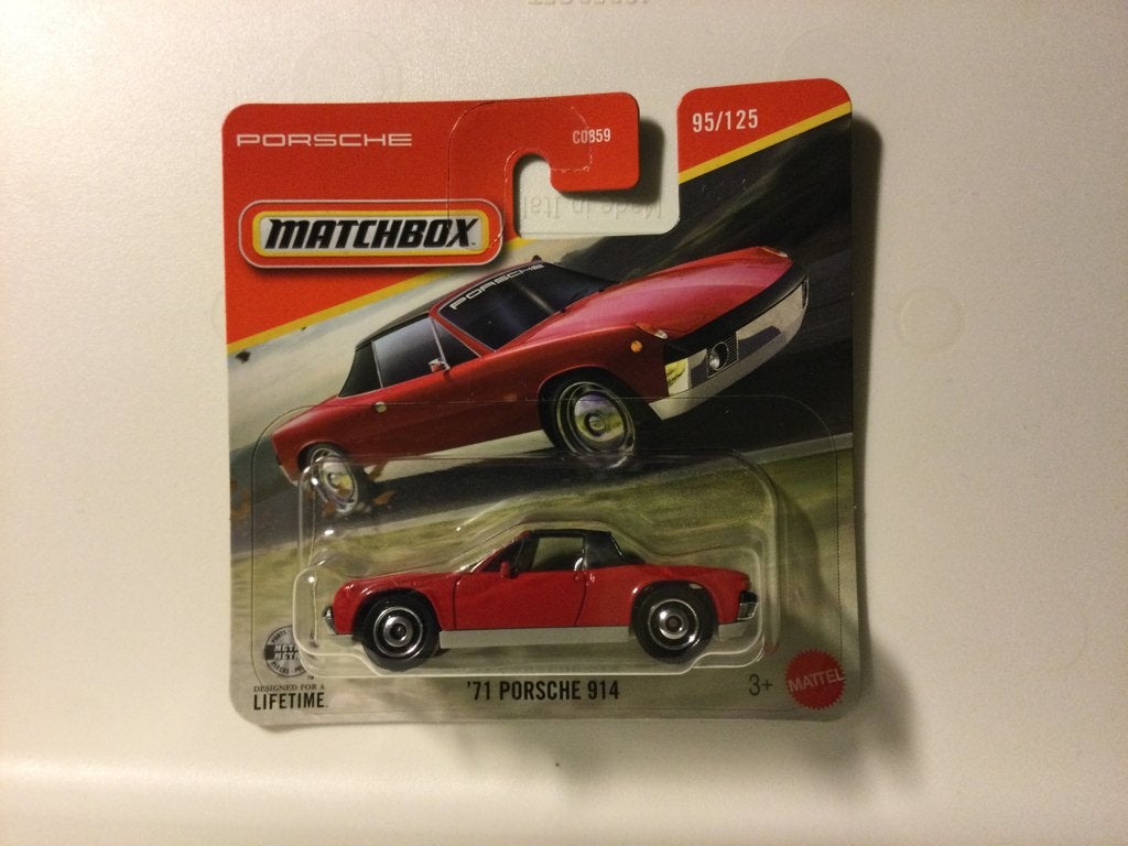 Matchbox Porsche 914, Ophalen of Verzenden, Nieuw, Auto