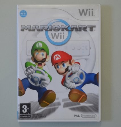 mario kart wii, Ophalen, Racen en Vliegen, Zo goed als nieuw, 3 spelers of meer