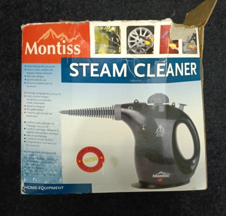 Montiss Stoomreiniger - Multifunctioneel & Hygiënisch, Ophalen of Verzenden, Zo goed als nieuw