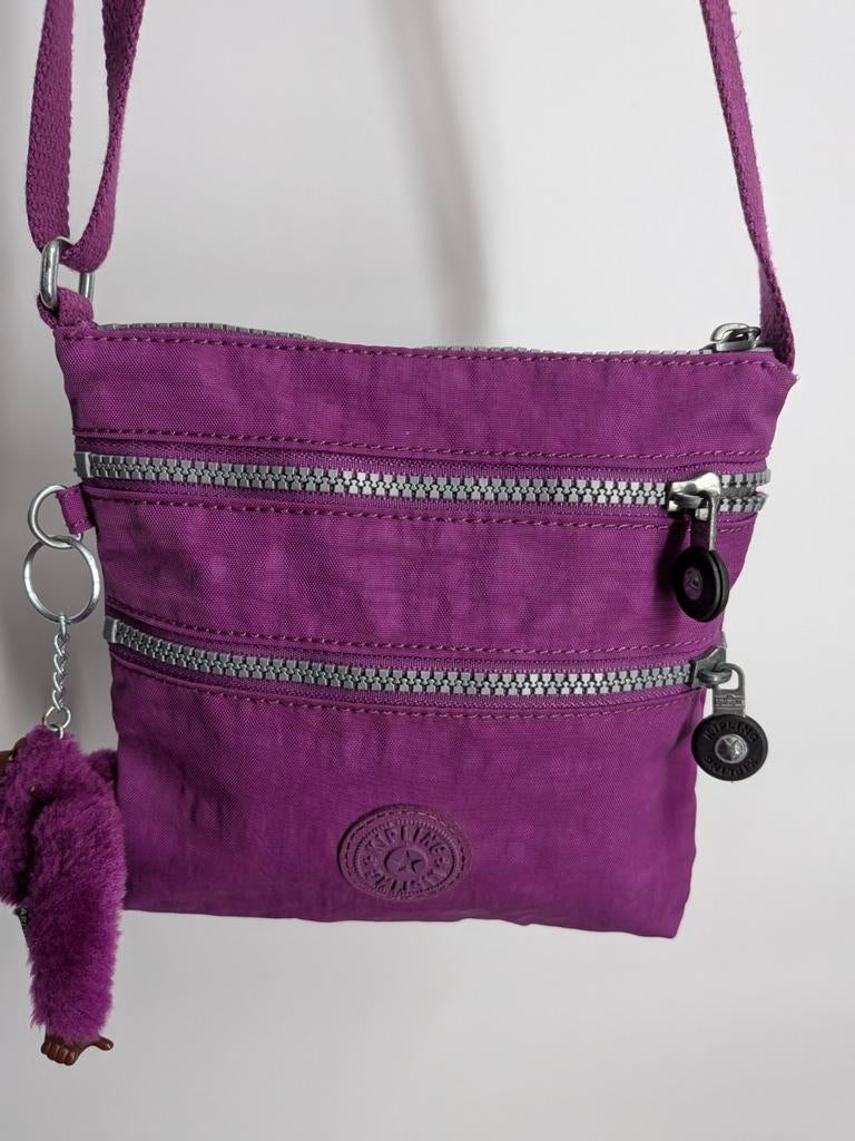 Kipling tasje paars - Zo goed als nieuw, Kipling, Kipling, Kipling, Paars