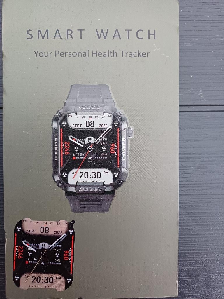 smart watch, Ophalen, Zwart, Gardpro, Zo goed als nieuw