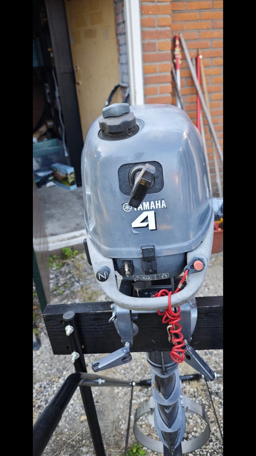 Yamaha 4 pk viertakt buitenboordmotor langstaart, Watersport en Boten, Ophalen, Gebruikt, Minder dan 5 pk, Viertaktmotor