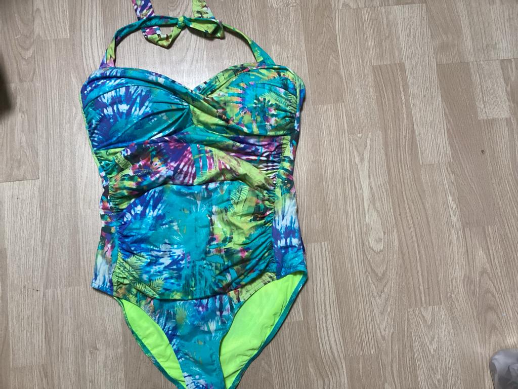 Badpak mt 56 f, Ophalen of Verzenden, Gedragen, Overige kleuren, Badpak