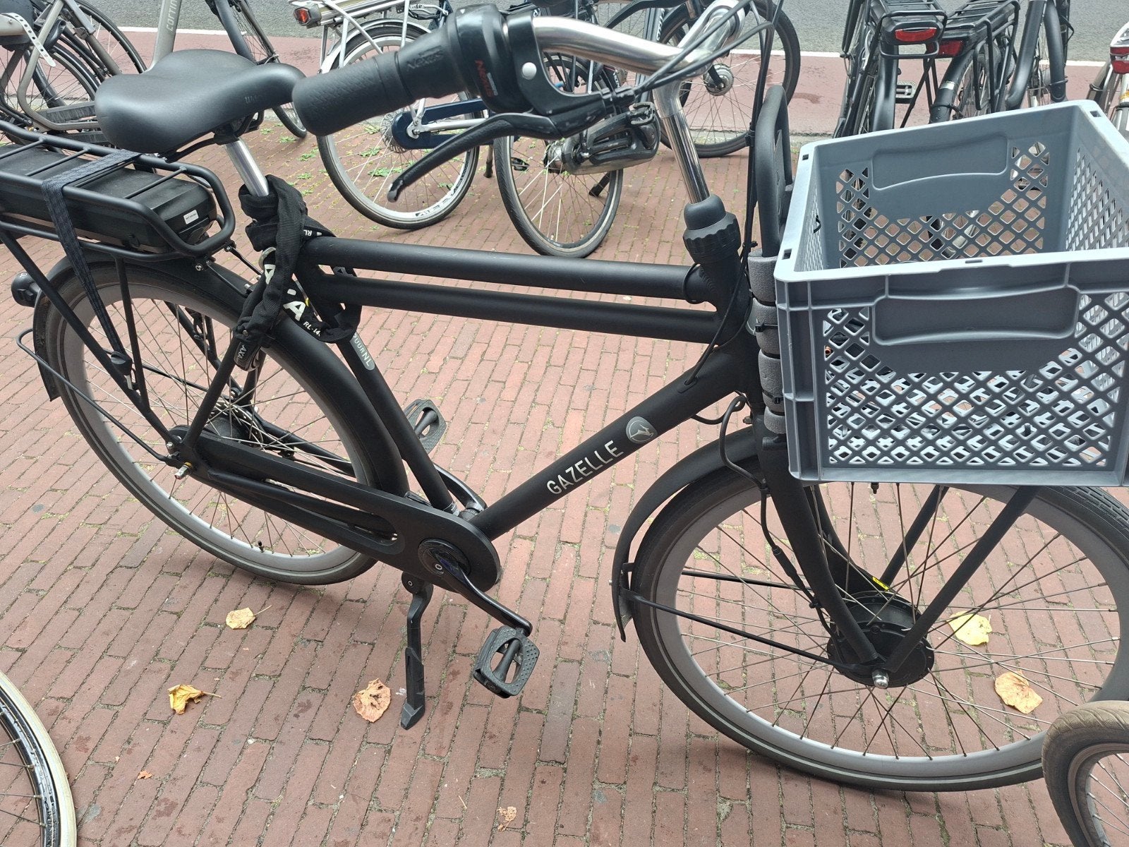 elektrische heren elektrische Gazelle NL transport, Fietsen en Brommers, 57 tot 61 cm, Ophalen of Verzenden, Zo goed als nieuw