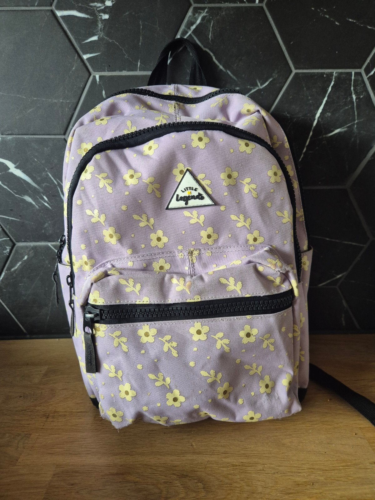 Little legends rugzak lila flower, Ophalen of Verzenden, Overige merken, 30 tot 45 cm