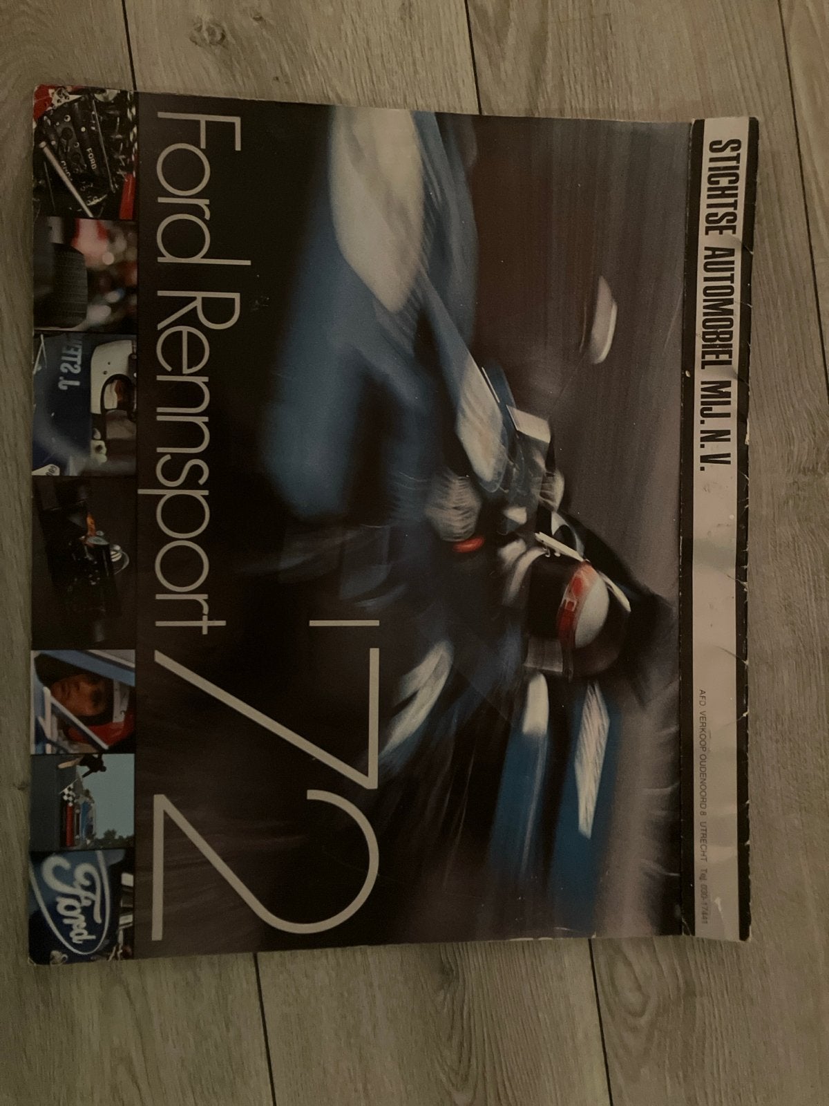 Ford Rennsport 1972 Kalender - Zeldzaam verzamelobject, Ophalen of Verzenden, Gelezen, Ford