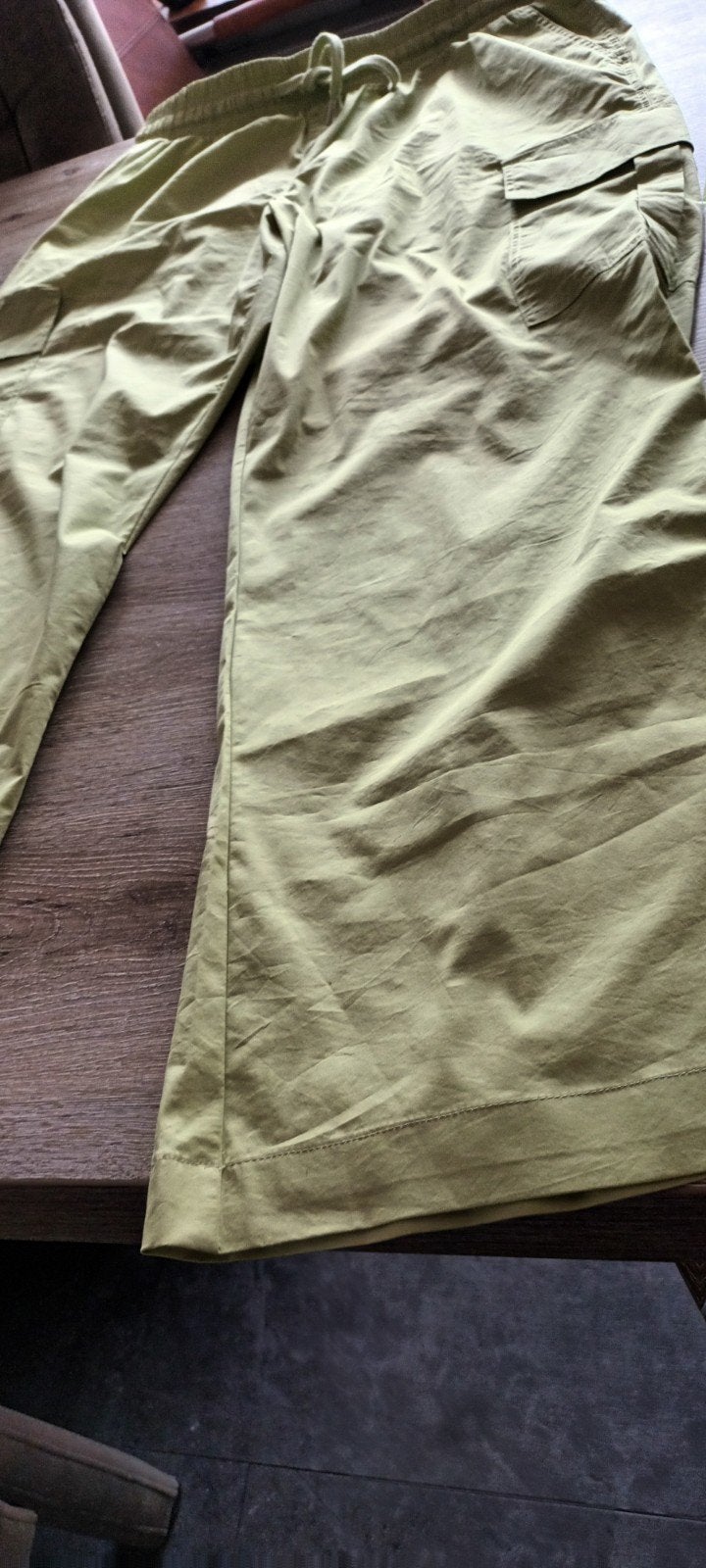 Hema Driekwart Broek Maat M - Zo goed als nieuw, Ophalen of Verzenden, Zo goed als nieuw, Beige, Driekwart